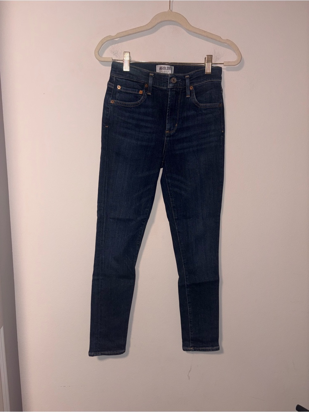 Agolde Sophie High Waisted Skinny Jeans size 25